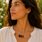 Capricorn birthday crystal necklace confidence and motivation gift for her