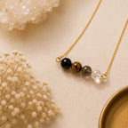 December January birthday gift necklace for Capricorn women