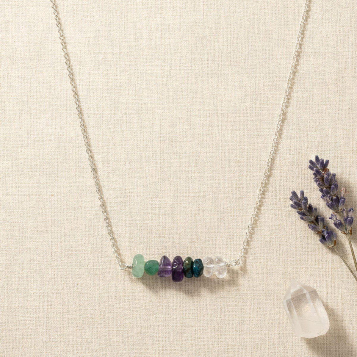 Zodiac crystal necklace August September birthday gift for her