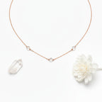 Clear quartz master healer necklace gift for mental clarity
