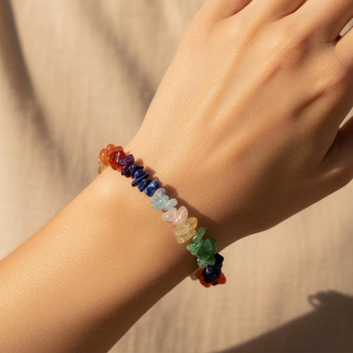 7 chakra bracelet healing crystals and stones for women