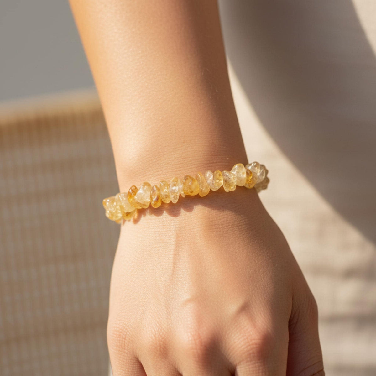 citrine bracelet for abundance and prosperity november birthstone jewelry