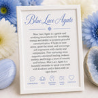 Blue Lace Agate crystal meaning – stone of calm, communication, throat chakra and self-expression