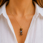 Confidence and grounding crystal necklace gift for her