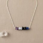 Aquarius zodiac jewelry handmade in Canada with healing crystals 