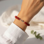 trying to conceive bracelet red coral crystal jewelry for women