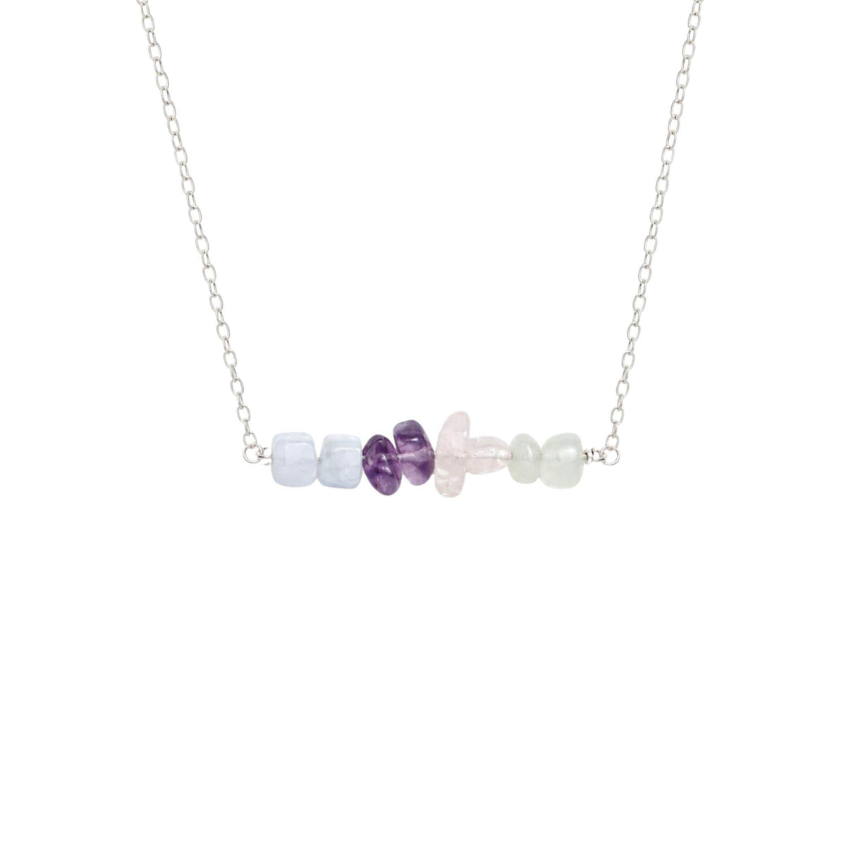 Pisces zodiac jewelry handmade in Canada with healing crystals