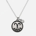 Aries birthstone necklace gift for her