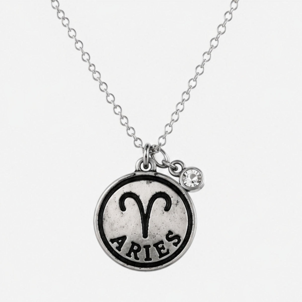 Aries birthstone necklace gift for her