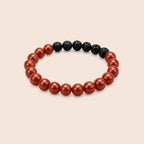red sandstone lava stone essential oil diffuser bracelet for motivation